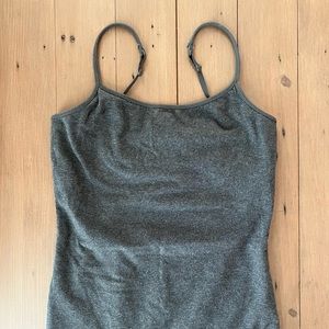 Express Sexy Basics Small Dark Grey Bra Cami